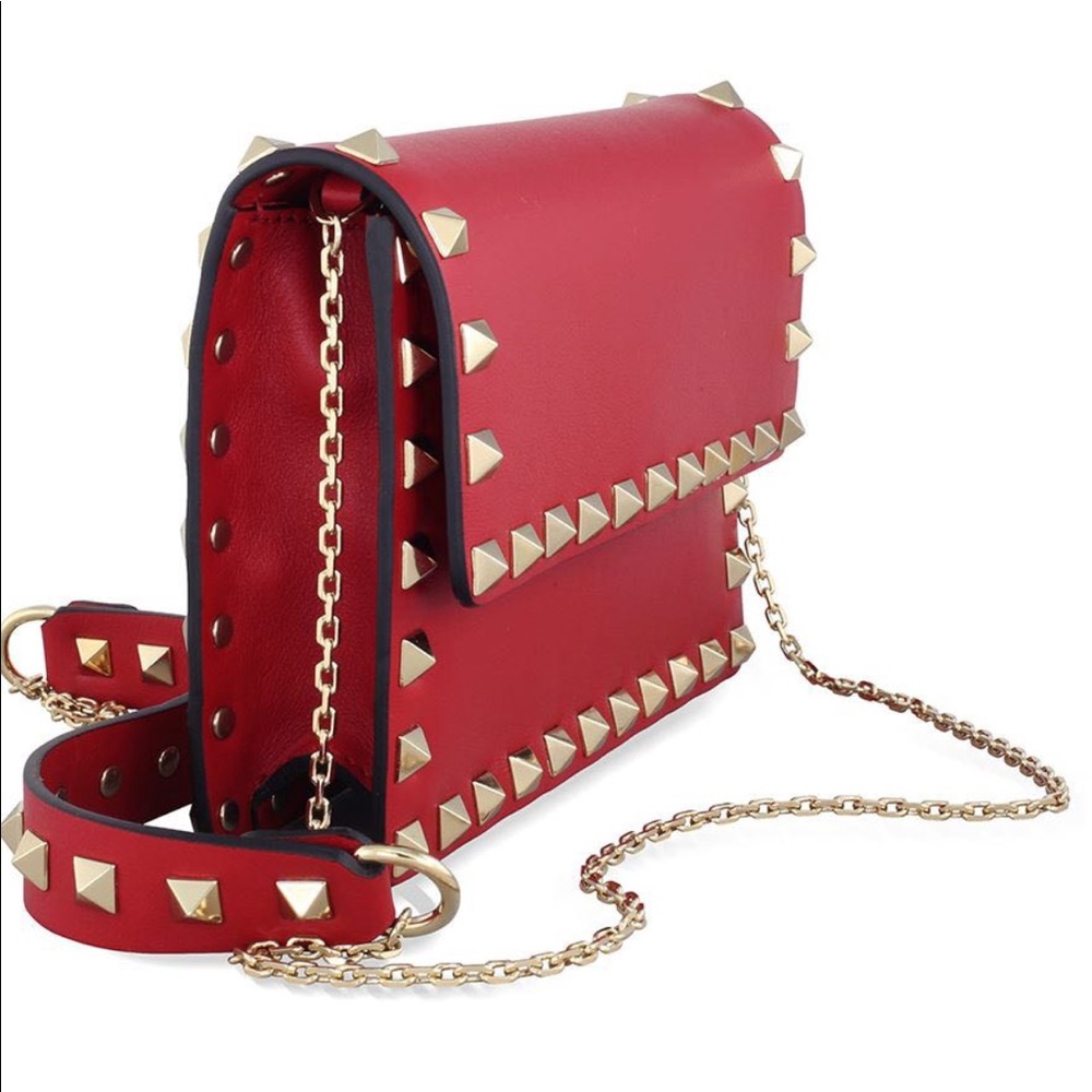 Valentino studded mini crossbody bag - Picture 1 of 8